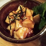 酒酒 - 真ダコと山芋のキムチ(本日のおすすめ）