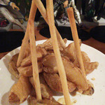 ビューティフルデイ - スーパーフライドポテト 鉄塔仕立て　600円