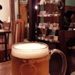 HAGI CAFE  - ビール　￥500