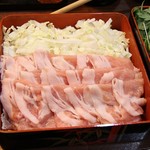 らぁめん醤和 - 豚肉と白菜