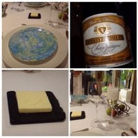 レストラン・モリエール - 今回は「Terroir(15000円）」のコースを予約時にお願いしてくれていました。
                ◆最初に「シャンパン」で乾杯！