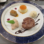 リストランテ ラ チャウ - デザート盛り合わせ