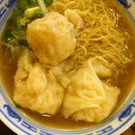 沾仔記 - ワンタン麺　27H$（約419円）