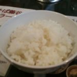 鬼そば 藤谷 - ごはん　150円。丁度よい量です。