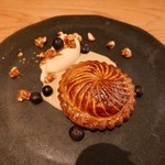 ラ・ボンヌターブル - 【ブルーベリーとカボチャのパイ包み、キャラメルのアイスクリーム】◎2015/9