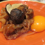 鳥茂 - 国産松茸と和牛サーロインのすき焼き