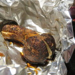 鳥茂 - 国産松茸のホイル焼き2