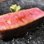 鳥茂 - シャトーブリアンのステーキ