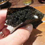 鳥茂 - キャビアおにぎり
      