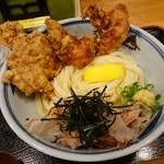 熟成うどん なかや - とり唐ぶっかけうどん