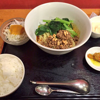 中国四川酒家 蔓山 - 成都担々麺のランチセット♬