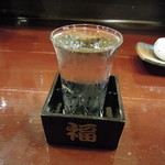 酒肴商店 アジト - 冷酒(獺祭)