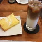 0ｘカフェ - シフォンケーキとアイスオーレ