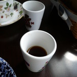 cafe goot - 試飲用のコーヒー