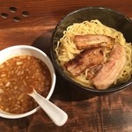 ひるだけや - こってり煮干しつけ麺 750円 大盛