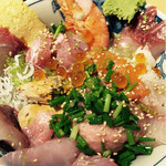 Tsukijikaisendon - つきじ丼
                      ランパスで1,000円▶︎500円