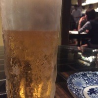焼鶏あきら 中目黒本店 - 生ビール