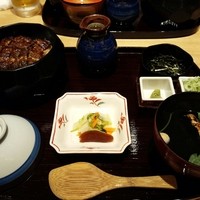 ひつまぶし名古屋備長 グランフロント大阪店 - ひつまぶし3348円(お吸物を松茸椀にグレードアップ270円)