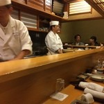 銀座寿司幸本店 - カウンター