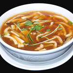 Spicy soup with vinegar