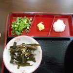 ますや製麺 - 薬味