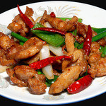 Sichuan style chicken