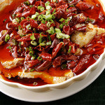 Pork Sichuan hotpot flavor