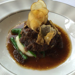 カミムラ  - 白老和牛の赤ワイン煮込み　ポテトピューレとポルチーニ