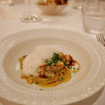 Shin Harada - 花咲蟹と冬瓜のスパゲッティ