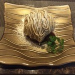 ピエールプレシュウズ - 和栗のモンブラン イートイン