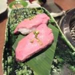 飛騨牛一頭家 馬喰一代 - ローストビーフ握り　H27.9月分