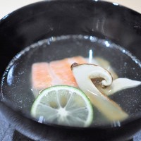 ぎんざ 一二岐 - 金目鯛と松茸のお椀