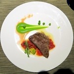 風のテラスKUKUNA - 甲州麦芽牛ステーキ
      