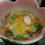 Sagi no Yu Onsen Yume Land Shirasagi - かぼちゃ だと思う 練り物あんかけ