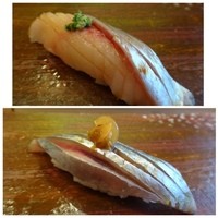 伊勢鮨 - ◆鰊・・小樽と言えば「鰊」ですよね。いい脂です。
                  ◆秋刀魚・・旬ですので美味しい。