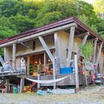 白水湖畔ロッジ - テラス席もあります☆