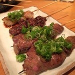 本気炭火焼鶏 豆 - ☆串焼きはいろいろ楽しめます（●＾o＾●）☆