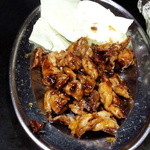 お好み焼きつくし - 鶏せせり　自家製タレ焼き