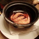 東京チャイニーズ 一凛 - 酔っぱらい海老その１６：ふわん！！！と紹興酒のかおり