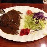 モンブラン 浅草店 - ハンバーグカレー