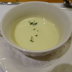 母屋　虎幻庭 - 枝豆のスープ