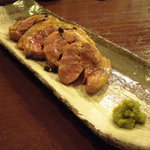 食堂 おがわ - 自家製鴨ハム。