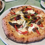 Pizzeria Pancia Piena - ヴェジタリアーナ　＋モッツァレラトッピング　（￥1800+￥200）