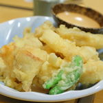 いけす料理 磯太郎 - ゲソの天麩羅