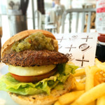 J.S. BURGERS CAFE - ランチハンバーガー920円