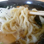 石井食堂 - 白ダレラーメン麺アップＨ27.9.26