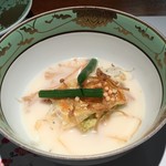 ダイニングバー燕 - 焼湯葉白魚　割白湯で