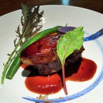 道産牛ヒレとフォアグラのソテー