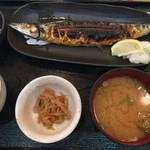 Tonarino Gohan - 秋刀魚塩焼き定食
