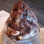 ｅｌｋ - 自家製ソースのふわふわかき氷≪ティラミス≫（アップ）